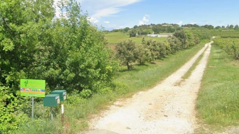 Entrée du Mas de Tardieu